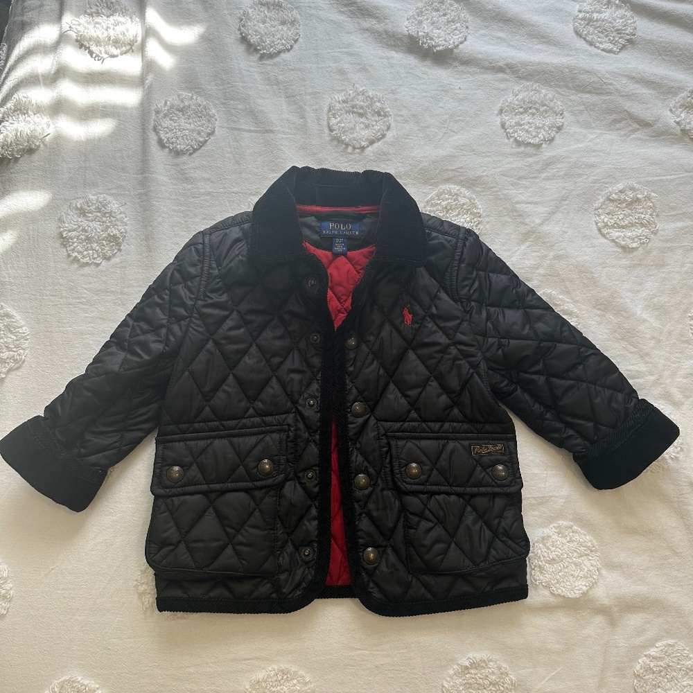 Boys 2t Polo Coat